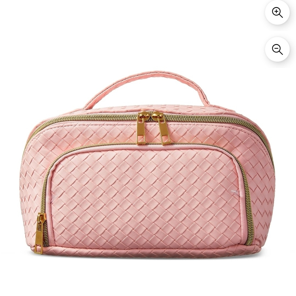 BRAND NEW- Pink Expanding Travel Case